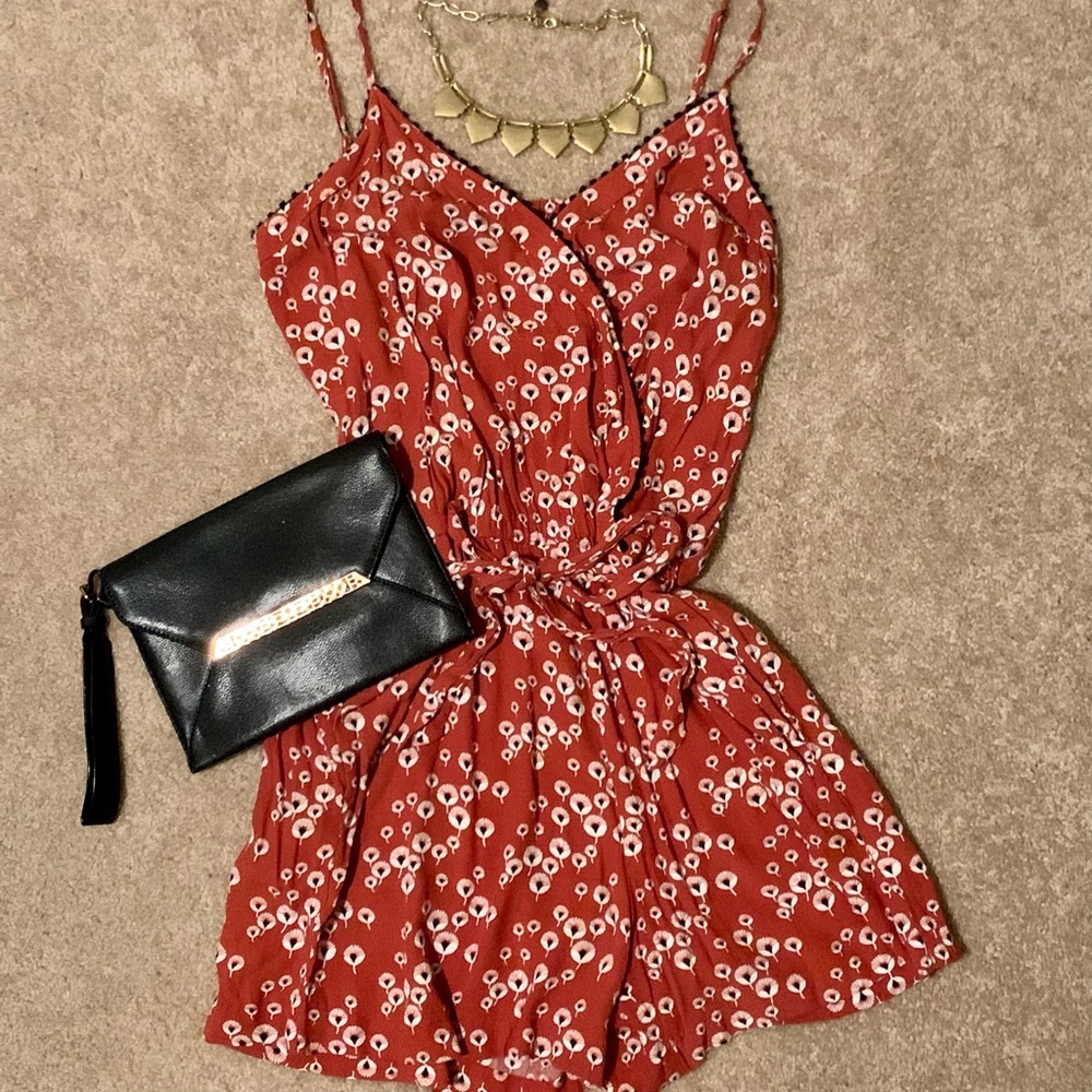 Summer floral romper by Loft